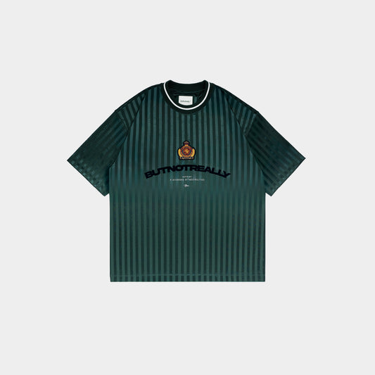 ButNotReally™ Graphic Stripes Oversized Jersey