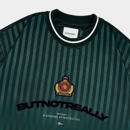 ButNotReally™ Graphic Stripes Oversized Jersey