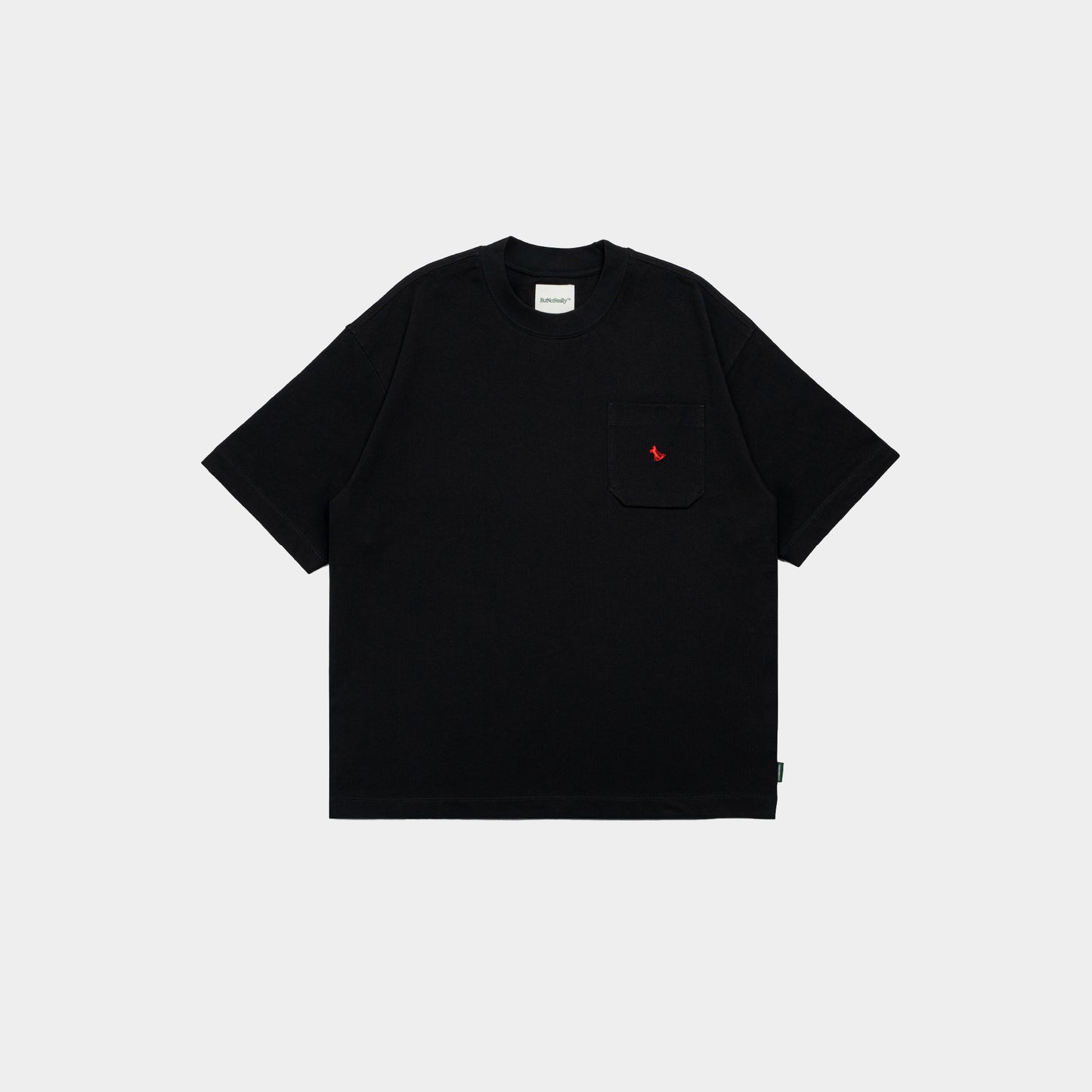 ButNotReally™ Graphic Cotton Oversized Pocket Tee