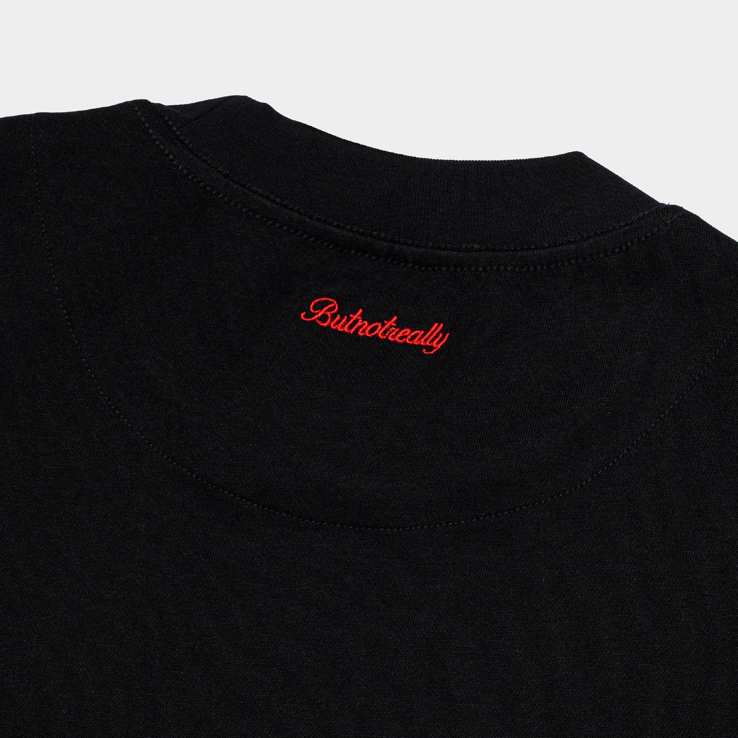 ButNotReally™ Graphic Cotton Oversized Pocket Tee