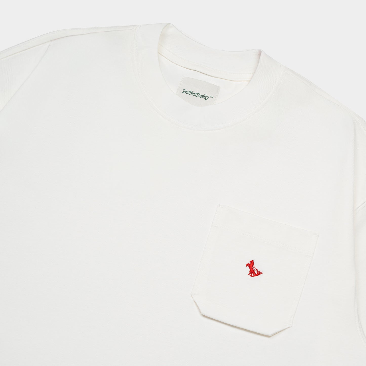 ButNotReally™ Graphic Cotton Oversized Pocket Tee