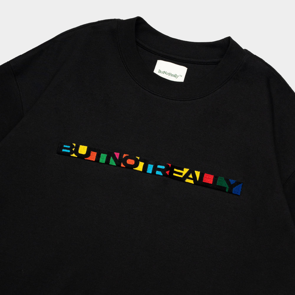 ButNotReally™ Graphic Interlock Oversized Tee