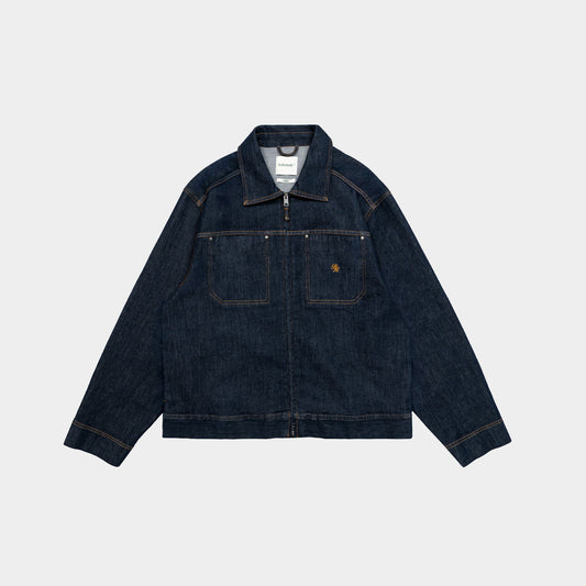 ButNotReally™ Graphic Denim Cropped Jacket