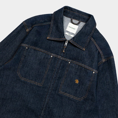 ButNotReally™ Graphic Denim Cropped Jacket