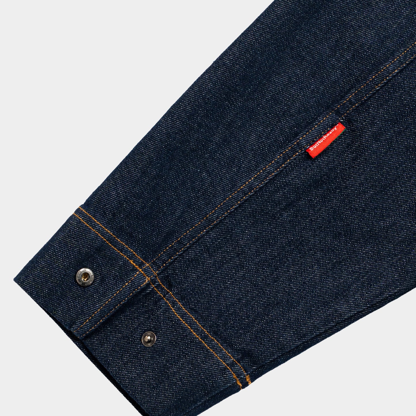 ButNotReally™ Graphic Denim Cropped Jacket