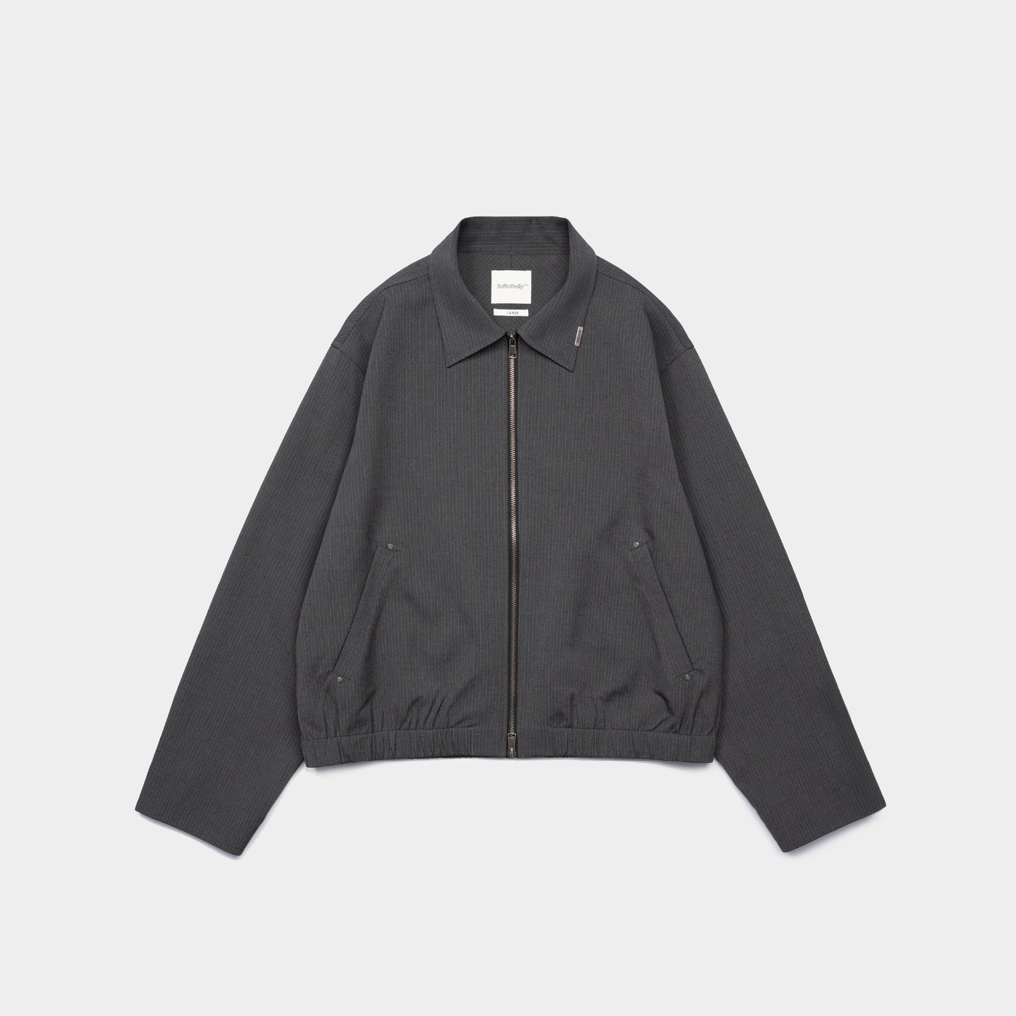 ButNotReally™ Graphic Pinstripe Jacket