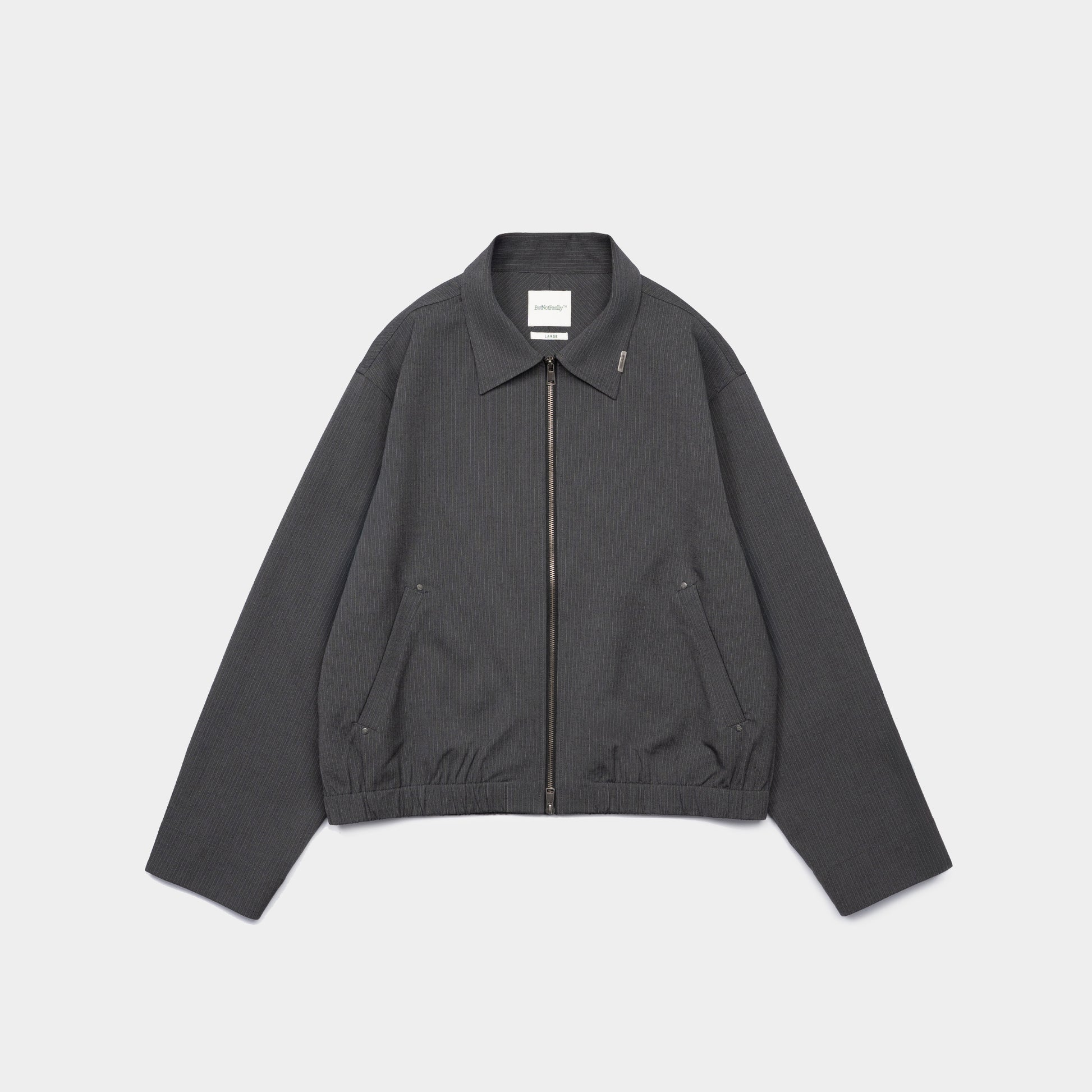 ButNotReally™ Graphic Pinstripe Jacket