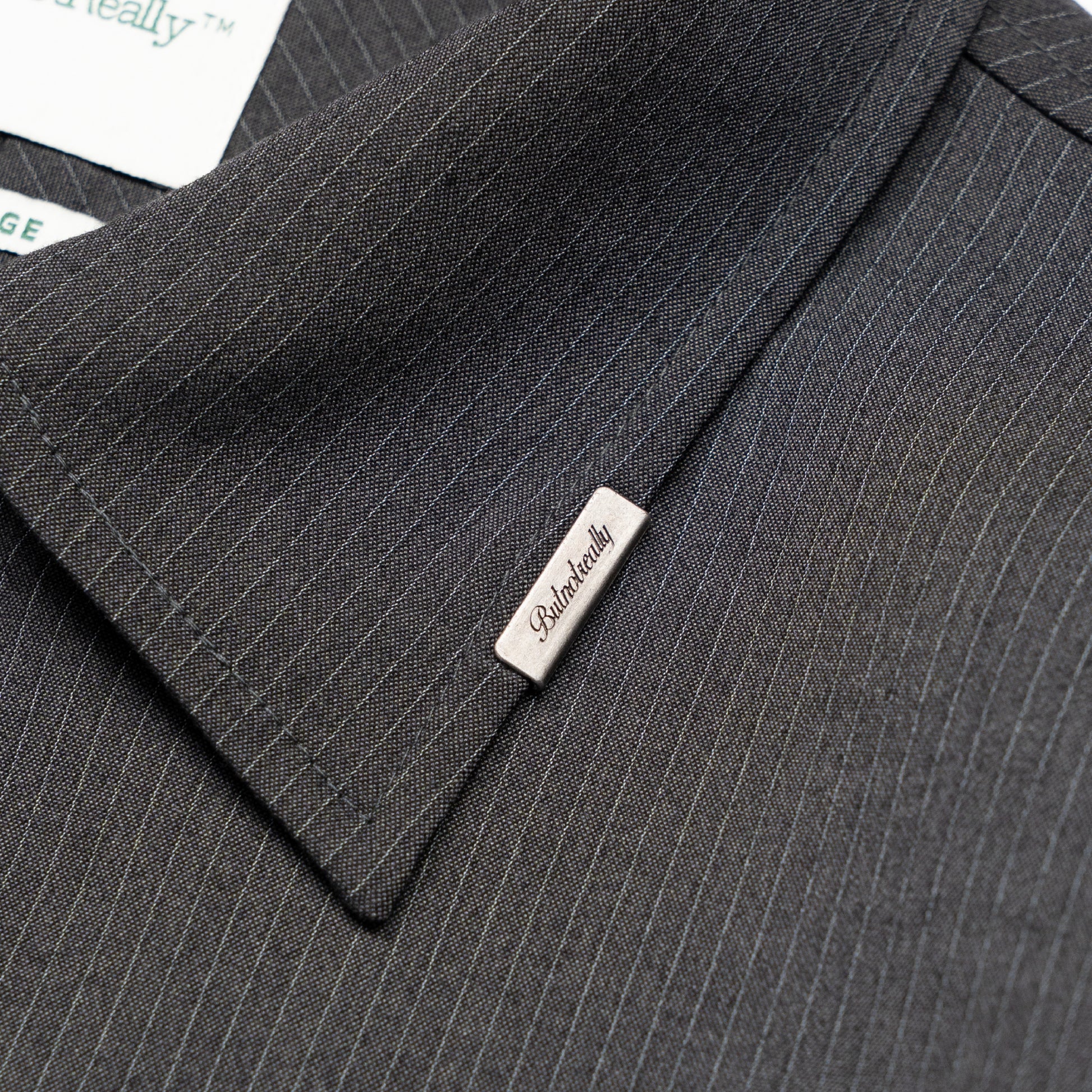 ButNotReally™ Graphic Pinstripe Jacket