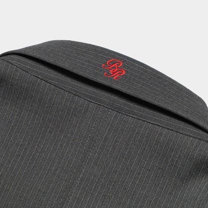 ButNotReally™ Graphic Pinstripe Jacket