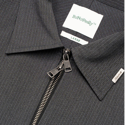 ButNotReally™ Graphic Pinstripe Jacket