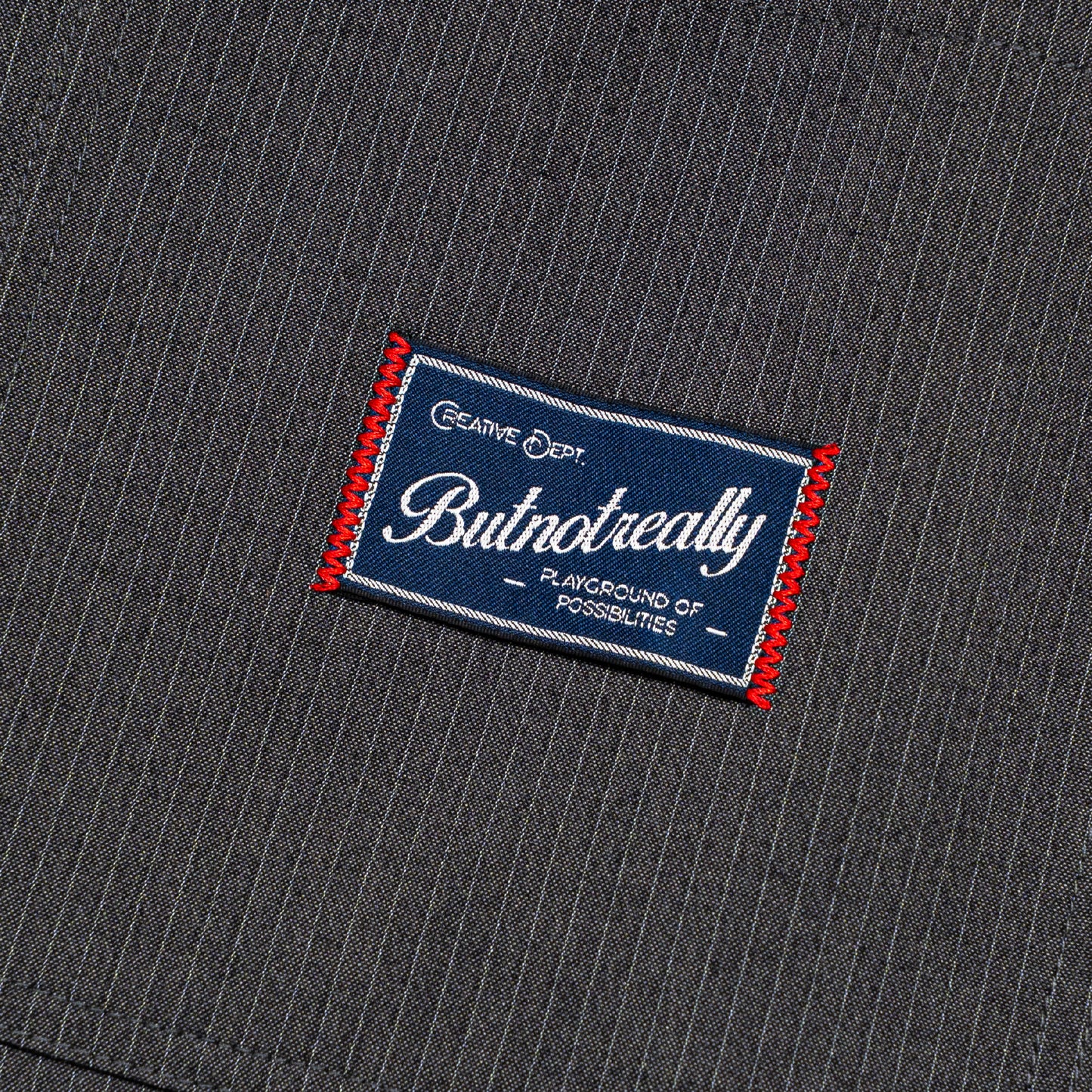 ButNotReally™ Graphic Pinstripe Bottom