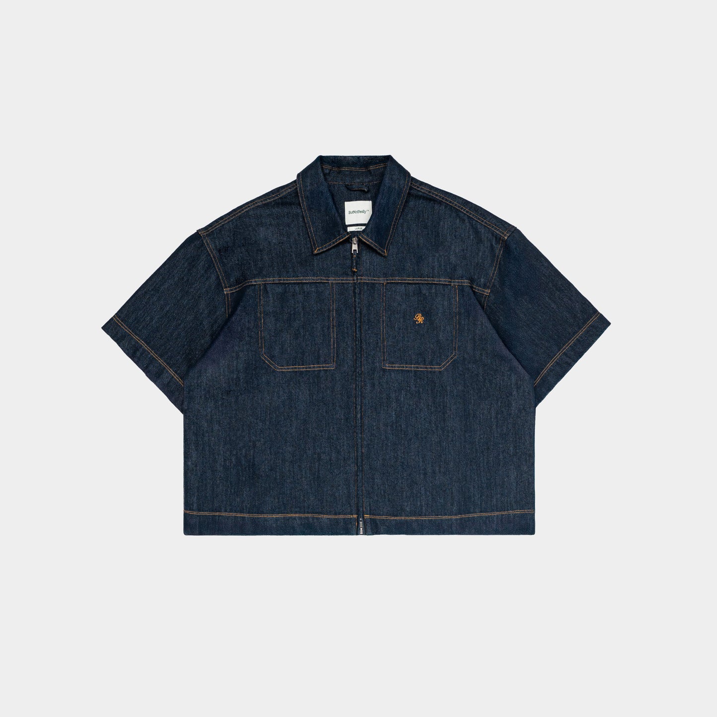 ButNotReally™ Dual-Zip Oxford Cropped Fit Shirt