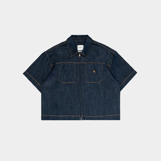 ButNotReally™ Dual-Zip Oxford Cropped Fit Shirt