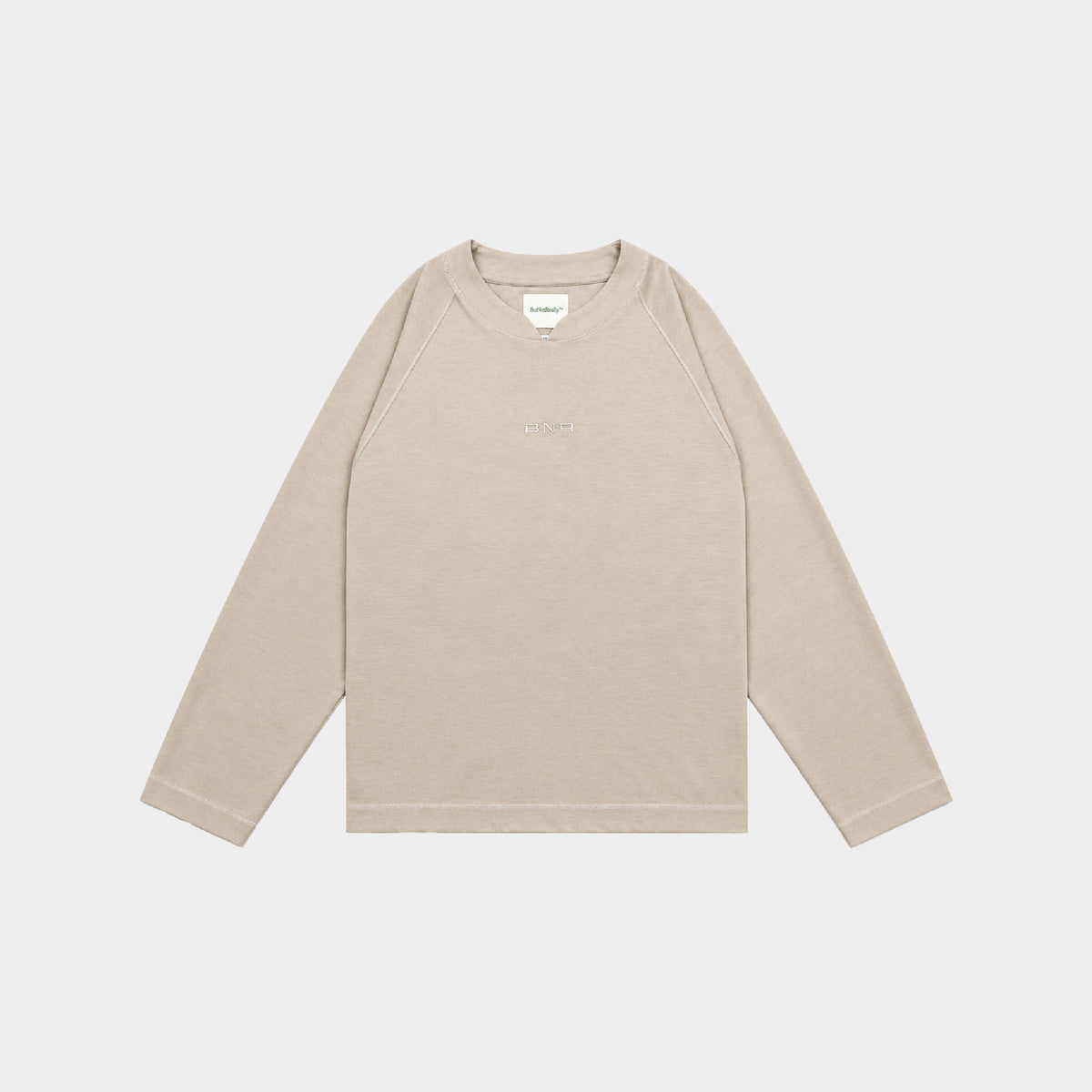 ButNotReally™ Graphic Cotton Oversized Long Sleeve Tee