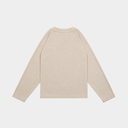 ButNotReally™ Graphic Cotton Oversized Long Sleeve Tee