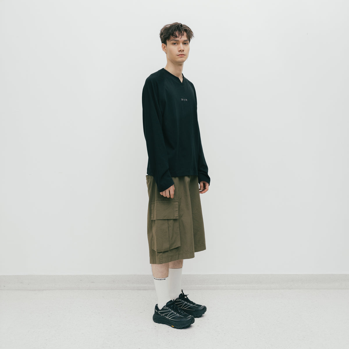 ButNotReally™ Graphic Cotton Oversized Long Sleeve Tee