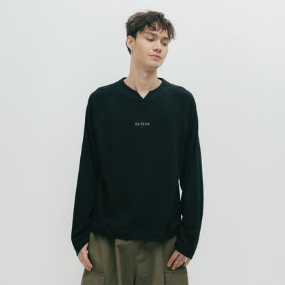 ButNotReally™ Graphic Cotton Oversized Long Sleeve Tee