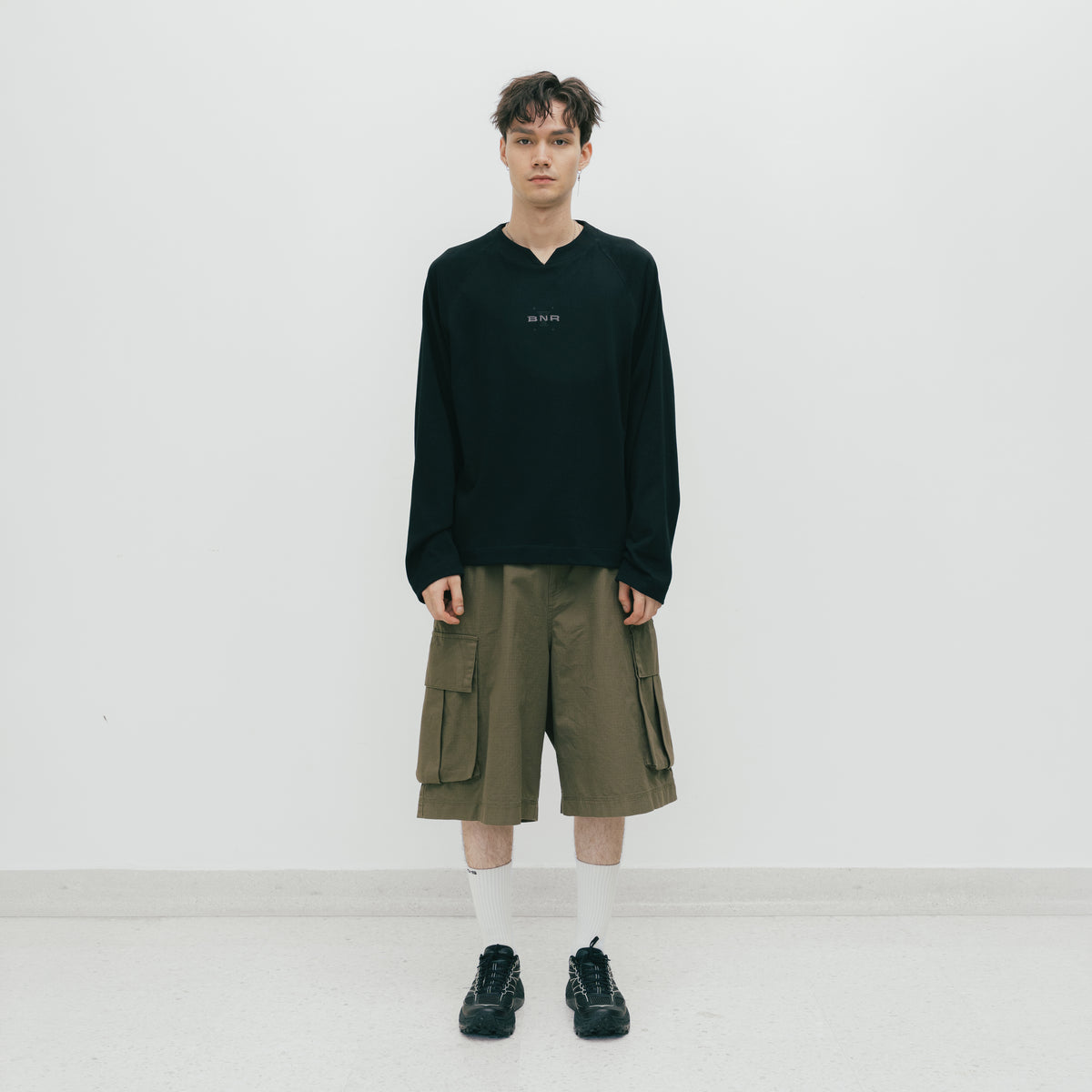 ButNotReally™ Graphic Cotton Oversized Long Sleeve Tee