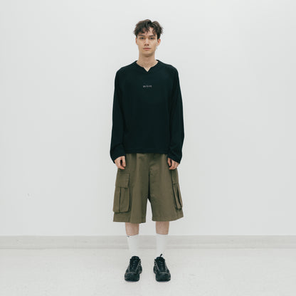 ButNotReally™ Graphic Cotton Oversized Long Sleeve Tee