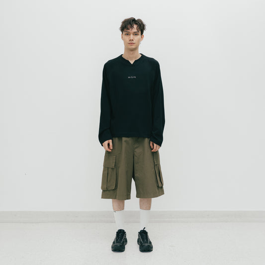 ButNotReally™ Graphic Cotton Oversized Long Sleeve Tee