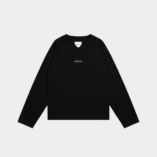 ButNotReally™ Graphic Cotton Oversized Long Sleeve Tee