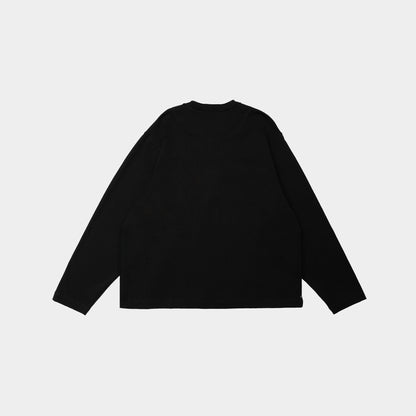 ButNotReally™ Graphic Cotton Oversized Long Sleeve Tee