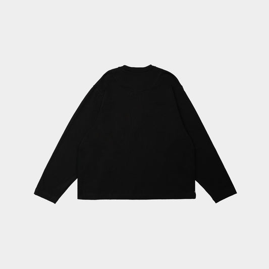 ButNotReally™ Graphic Cotton Oversized Long Sleeve Tee