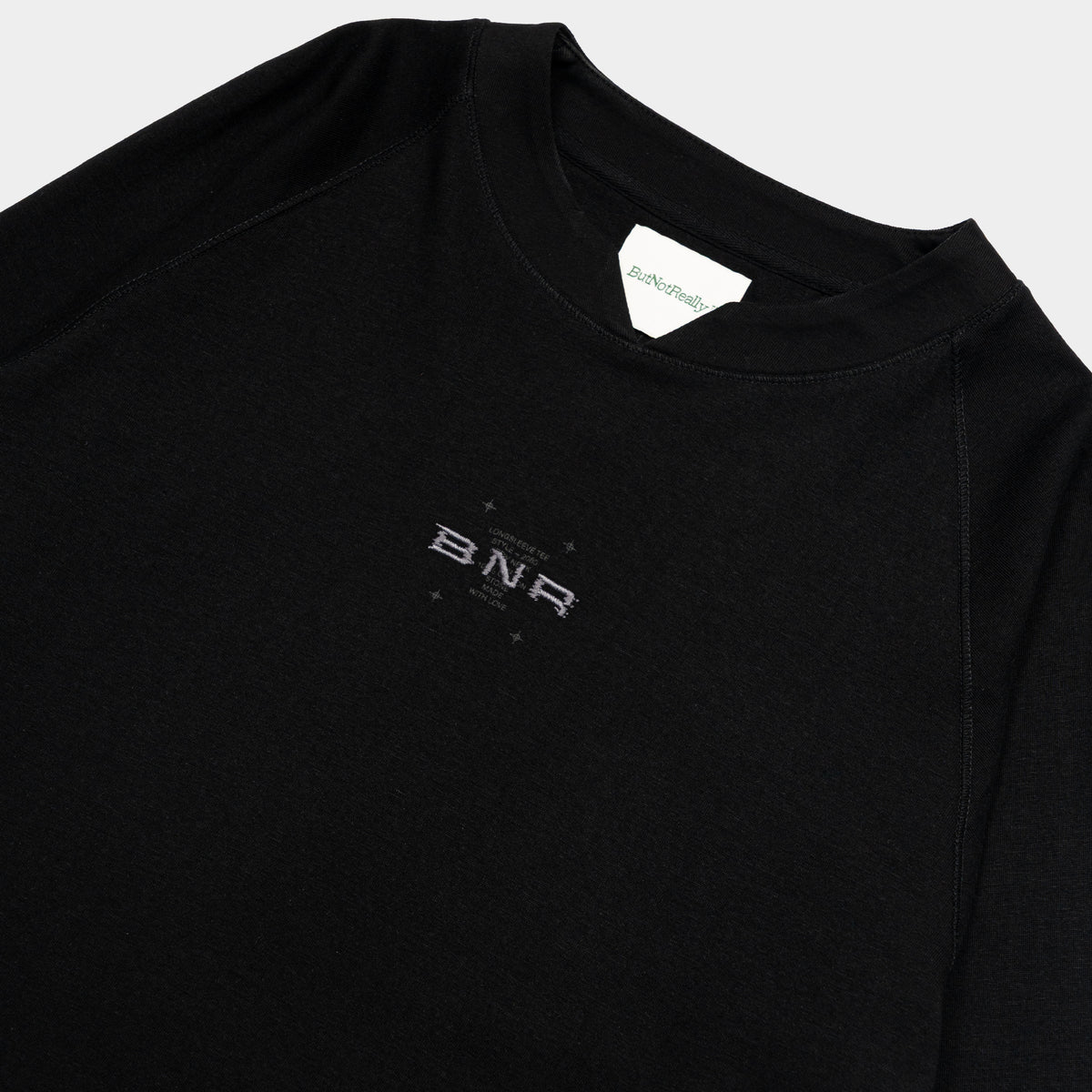 ButNotReally™ Graphic Cotton Oversized Long Sleeve Tee