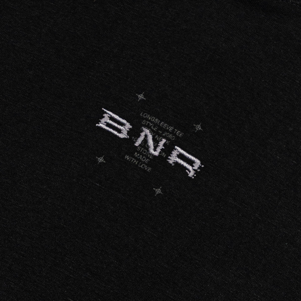 ButNotReally™ Graphic Cotton Oversized Long Sleeve Tee