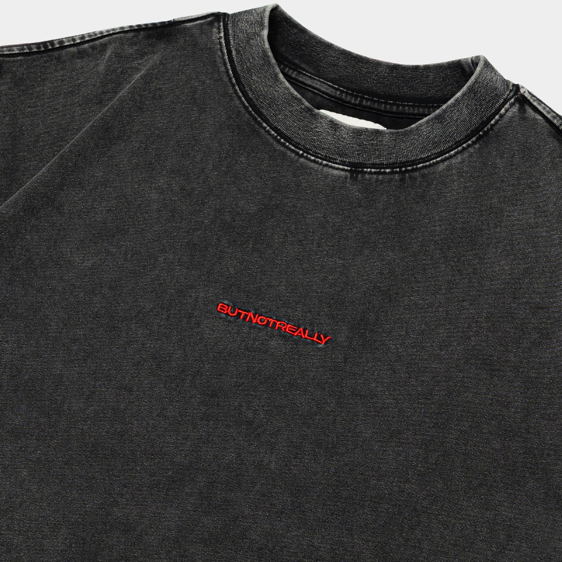 ButNotReally™ Graphic Cotton Cropped Tee