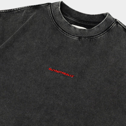ButNotReally™ Graphic Cotton Cropped Tee
