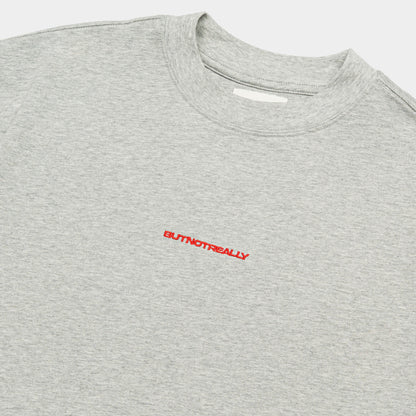 ButNotReally™ Graphic Cotton Cropped Tee