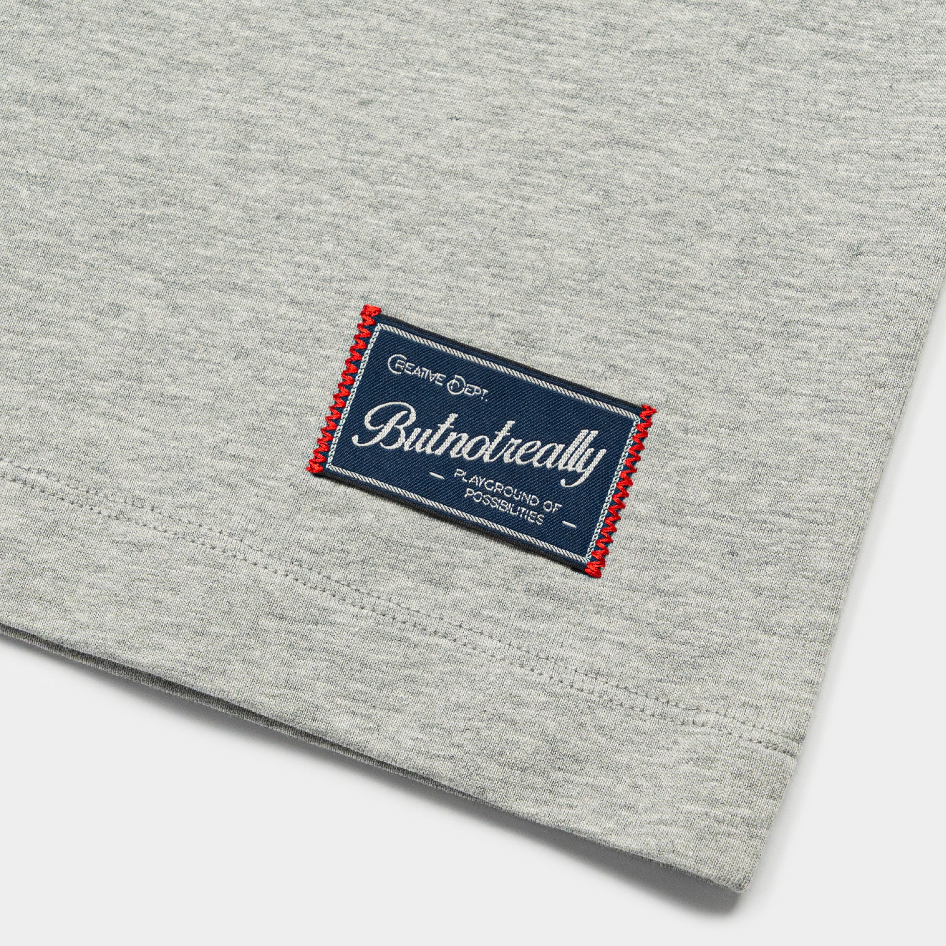 ButNotReally™ Graphic Cotton Cropped Tee
