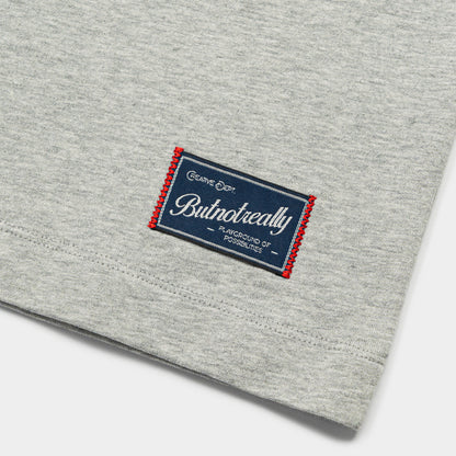 ButNotReally™ Graphic Cotton Cropped Tee