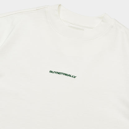 ButNotReally™ Graphic Cotton Cropped Tee