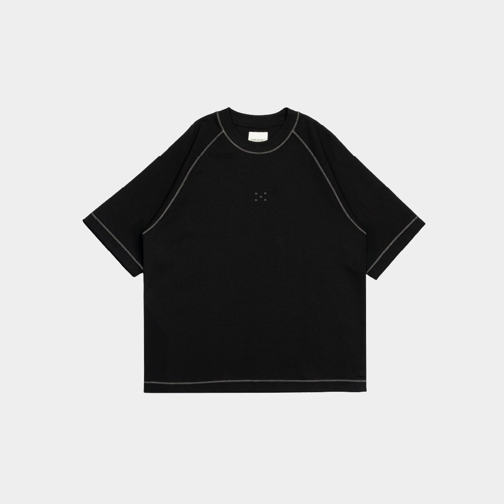 ButNotReally™ Graphic Interlock Oversized Raglan Tee