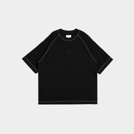 ButNotReally™ Graphic Interlock Oversized Raglan Tee
