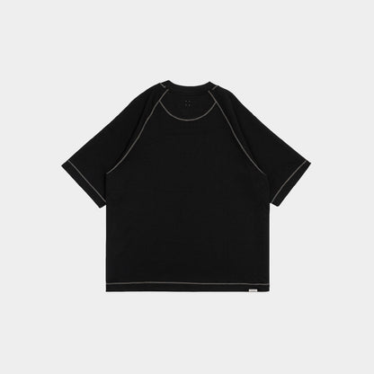 ButNotReally™ Graphic Interlock Oversized Raglan Tee