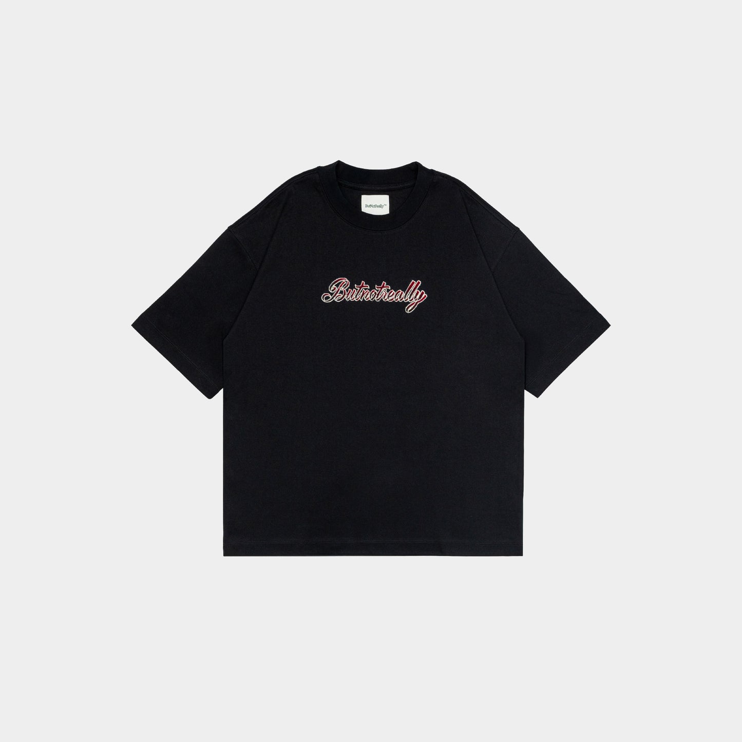 ButNotReally™ Graphic Interlock Oversized Tee