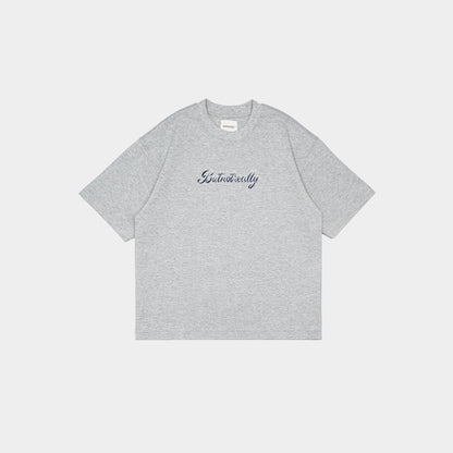 ButNotReally™ Graphic Interlock Oversized Tee
