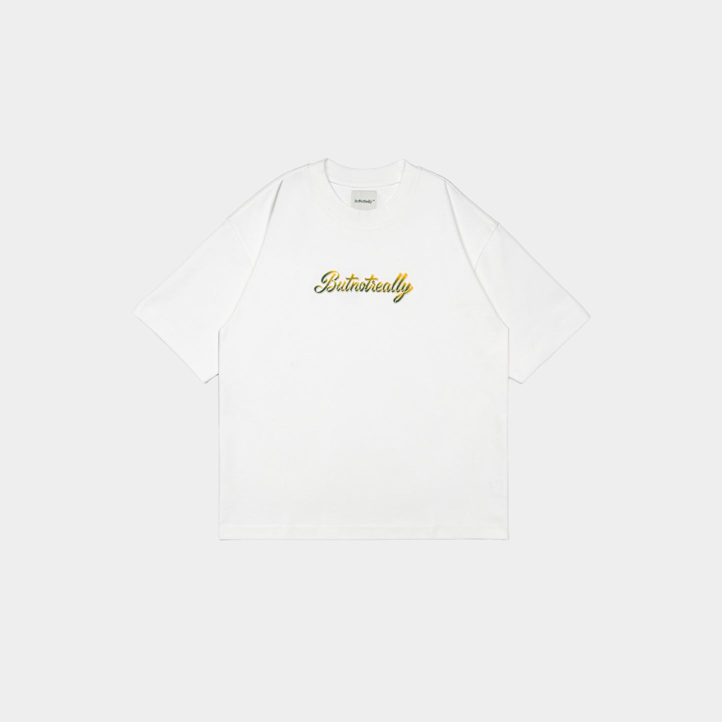 ButNotReally™ Graphic Interlock Oversized Tee