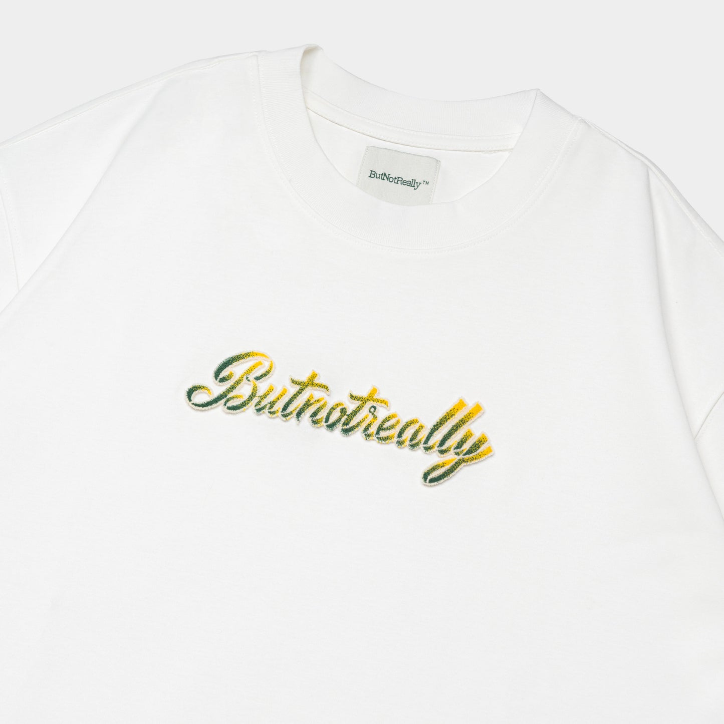 ButNotReally™ Graphic Interlock Oversized Tee