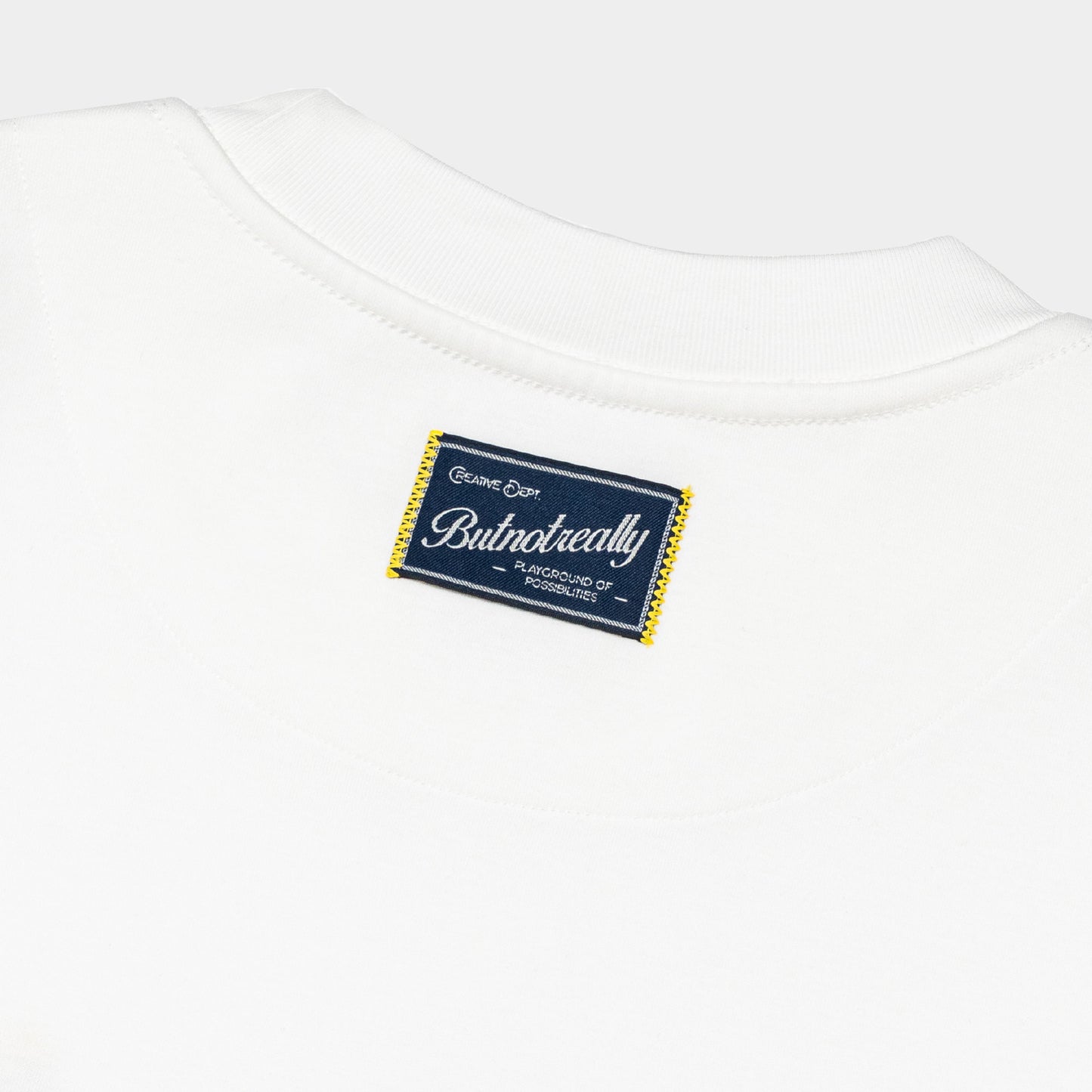 ButNotReally™ Graphic Interlock Oversized Tee