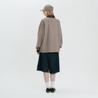 ButNotReally™ Graphic Houndstooth Long Sleeve Tee atmos Kuala Lumpur