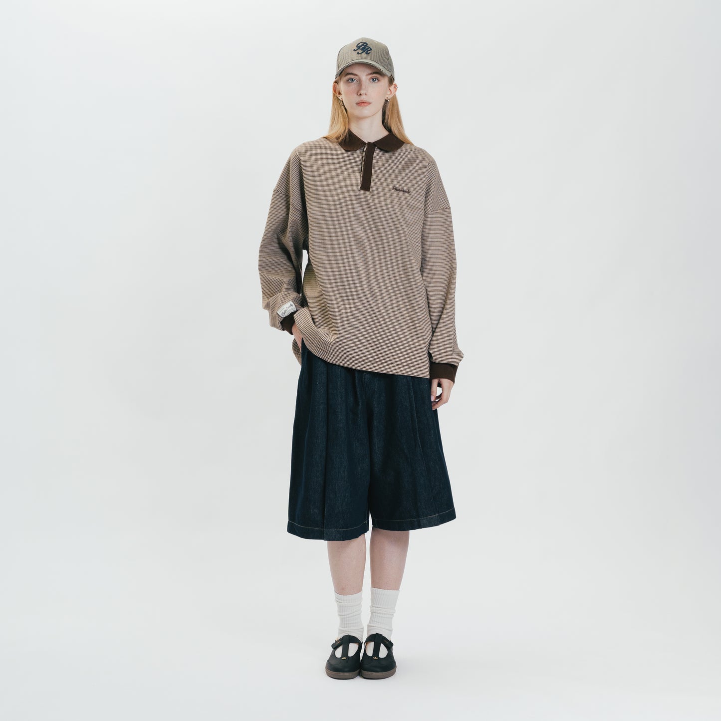 ButNotReally™ Graphic Houndstooth Long Sleeve Tee atmos Kuala Lumpur