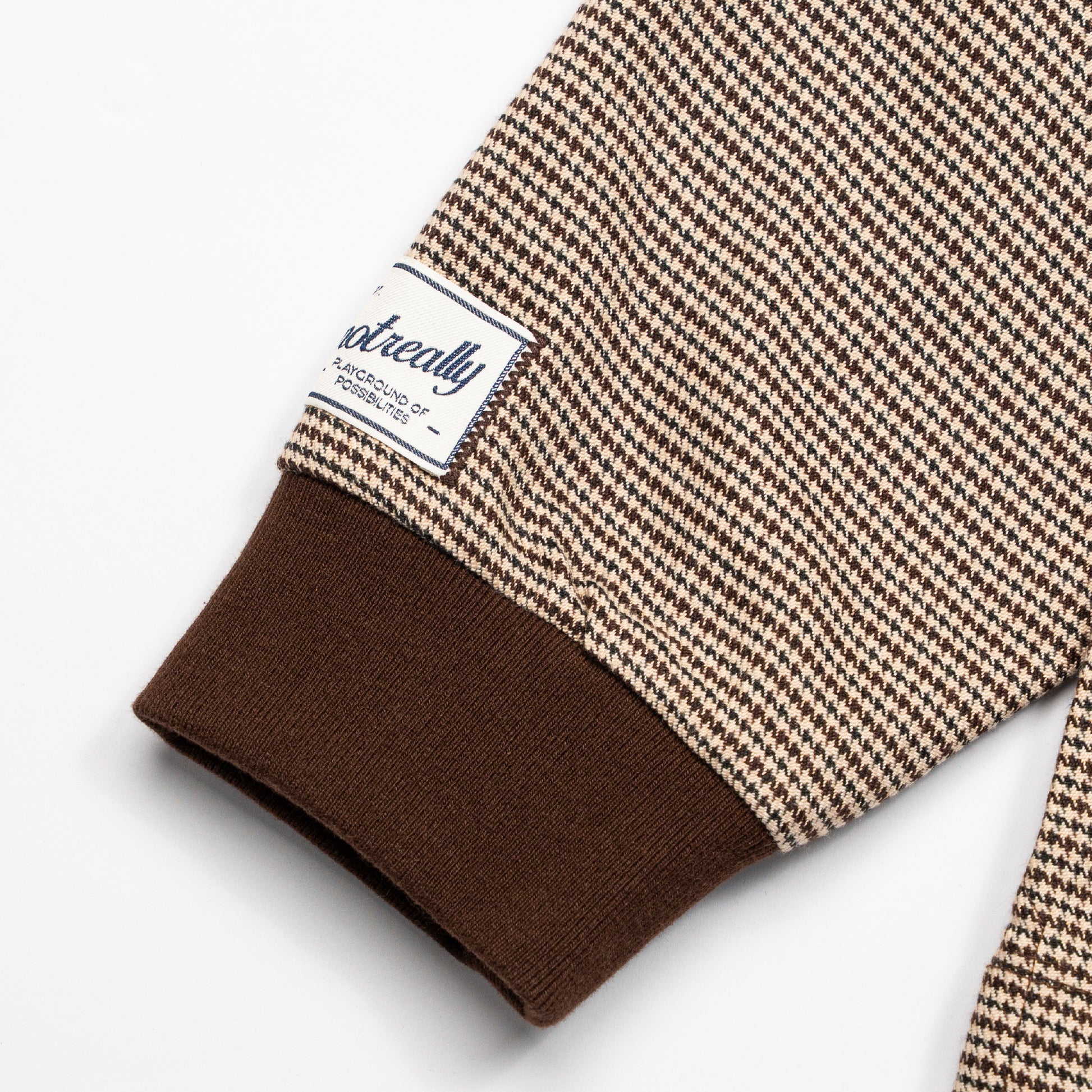 ButNotReally™ Graphic Houndstooth Long Sleeve Tee atmos Kuala Lumpur