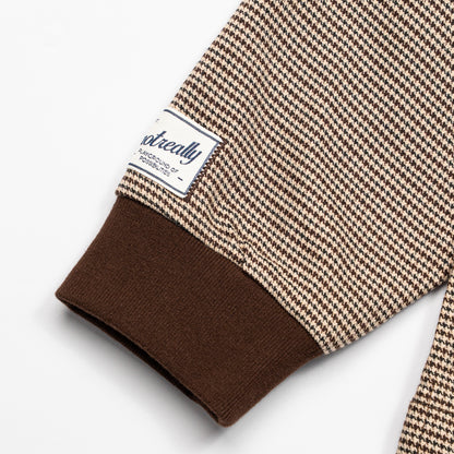 ButNotReally™ Graphic Houndstooth Long Sleeve Tee atmos Kuala Lumpur