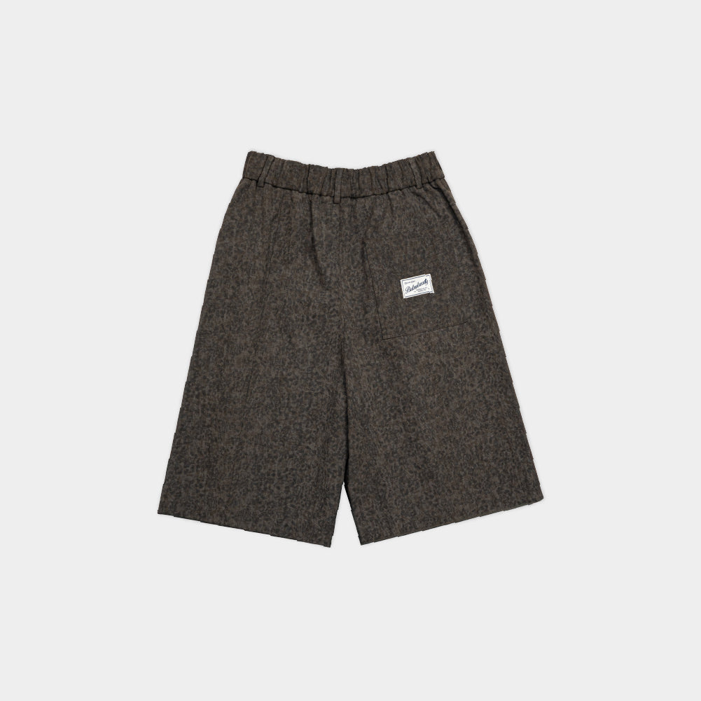 ButNotReally™ Printed Cotton Wide Fit Pleated Half Pants