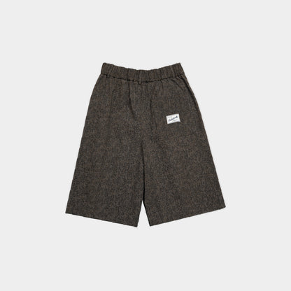 ButNotReally™ Printed Cotton Wide Fit Pleated Half Pants
