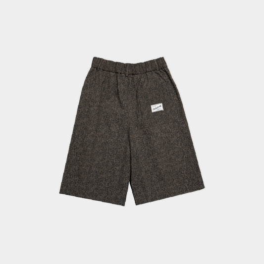 ButNotReally™ Printed Cotton Wide Fit Pleated Half Pants